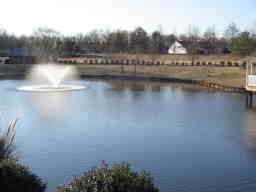 fountain pond Williamsburg, VI