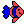 red and blue fish bullet
