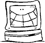 computer smile